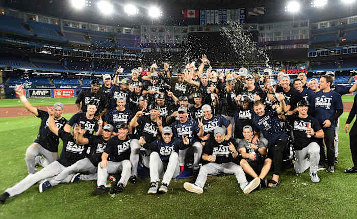 YankeesALEastChampions